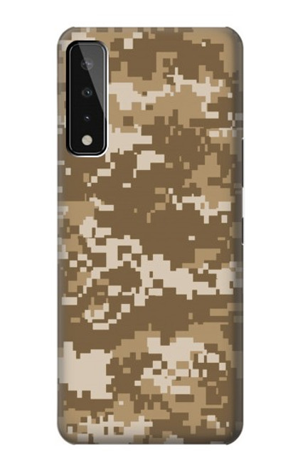 S3294 Army Desert Tan Coyote Camo Camouflage Funda Carcasa Case para LG Stylo 7 5G