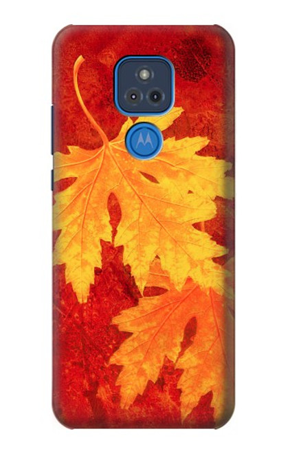 S0479 Maple Leaf Funda Carcasa Case para Motorola Moto G Play (2021)