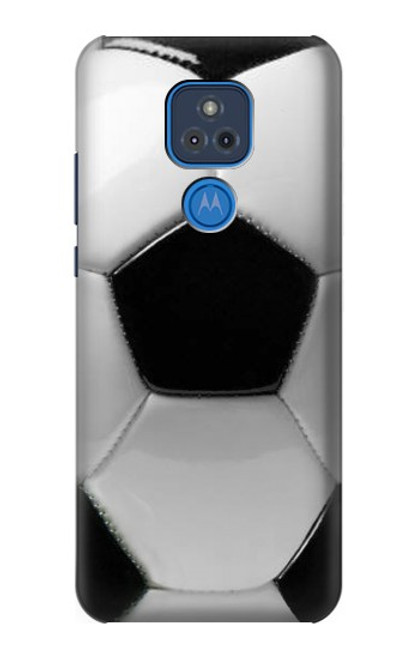 S2964 Football Soccer Ball Funda Carcasa Case para Motorola Moto G Play (2021)