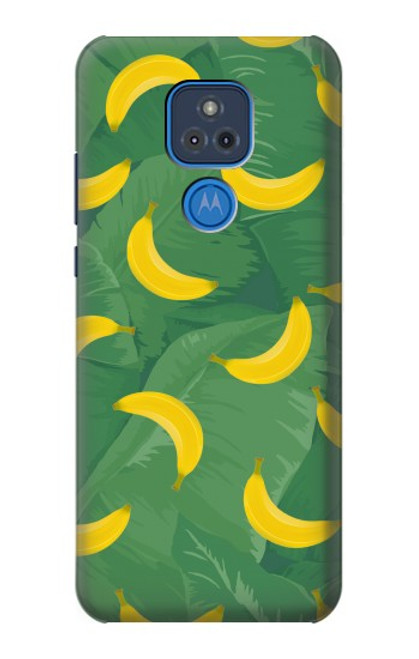 S3286 Banana Fruit Pattern Funda Carcasa Case para Motorola Moto G Play (2021)