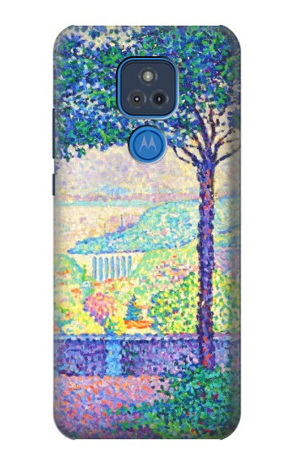 S3349 Paul Signac Terrace of Meudon Funda Carcasa Case para Motorola Moto G Play (2021)