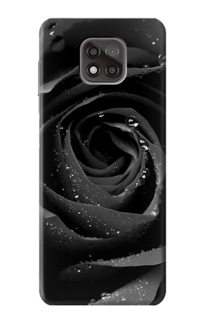 S1598 Black Rose Funda Carcasa Case para Motorola Moto G Power (2021)