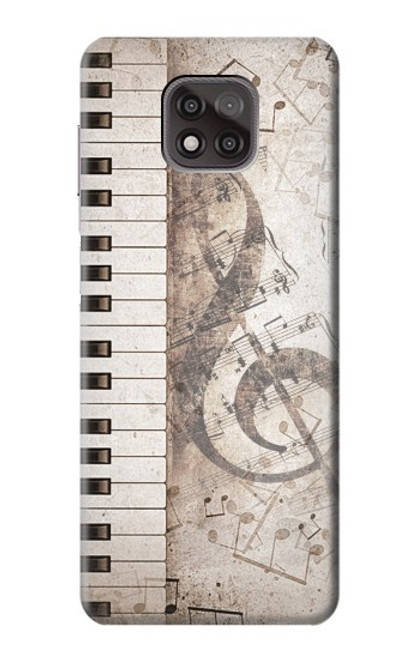 S3390 Music Note Funda Carcasa Case para Motorola Moto G Power (2021)