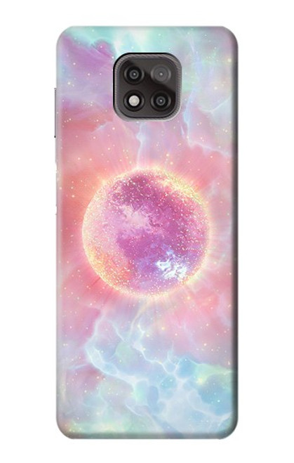 S3709 Pink Galaxy Funda Carcasa Case para Motorola Moto G Power (2021)