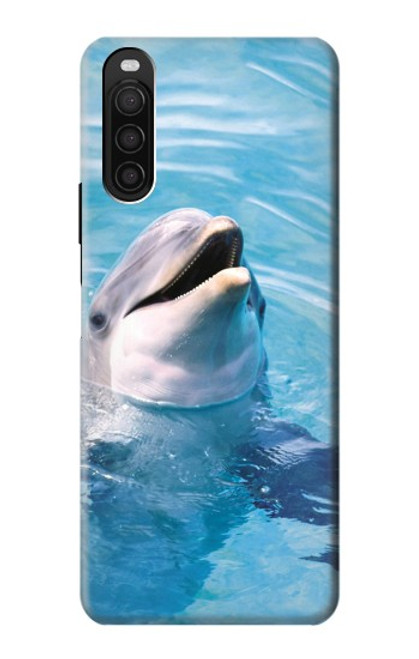 S1291 Dolphin Funda Carcasa Case para Sony Xperia 10 III
