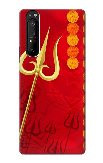 S3788 Shiv Trishul Funda Carcasa Case para Sony Xperia 1 III