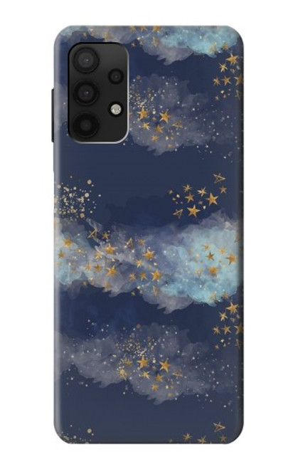 S3364 Gold Star Sky Funda Carcasa Case para Samsung Galaxy A32 4G