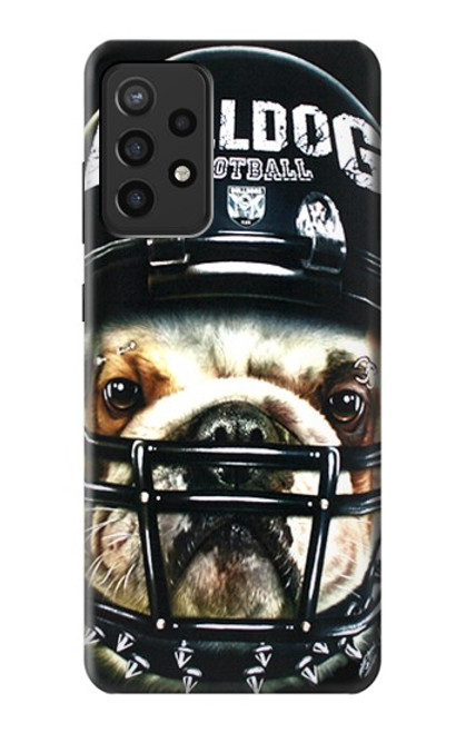 S0098 Bulldog American Football Funda Carcasa Case para Samsung Galaxy A72, Galaxy A72 5G