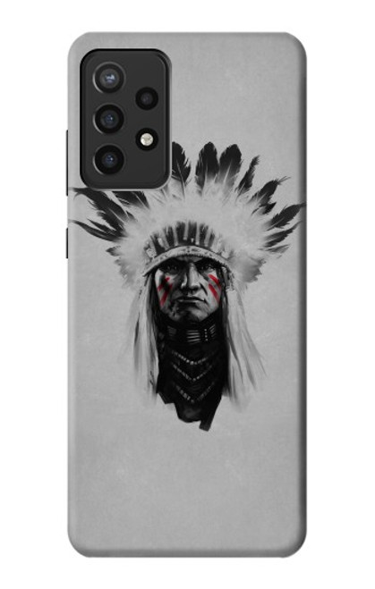 S0451 Indian Chief Funda Carcasa Case para Samsung Galaxy A72, Galaxy A72 5G