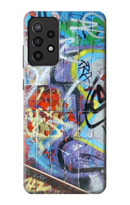 S0588 Wall Graffiti Funda Carcasa Case para Samsung Galaxy A72, Galaxy A72 5G