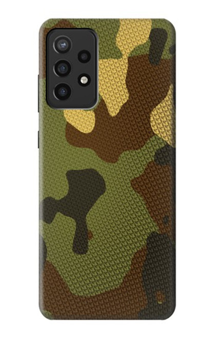 S1602 Camo Camouflage Graphic Printed Funda Carcasa Case para Samsung Galaxy A72, Galaxy A72 5G