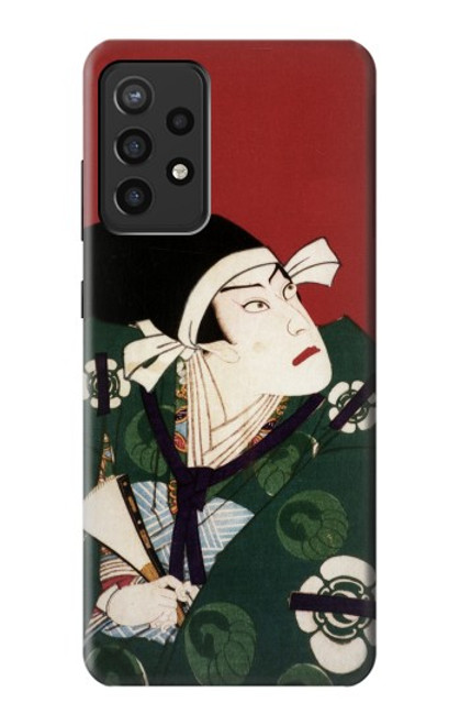 S2498 Japan Art Toyohara Kunichika Funda Carcasa Case para Samsung Galaxy A72, Galaxy A72 5G