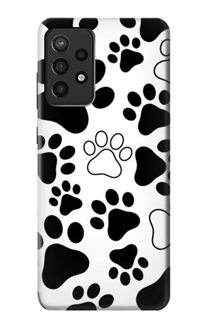 S2904 Dog Paw Prints Funda Carcasa Case para Samsung Galaxy A72, Galaxy A72 5G