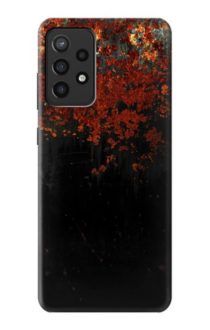 S3071 Rusted Metal Texture Graphic Funda Carcasa Case para Samsung Galaxy A72, Galaxy A72 5G