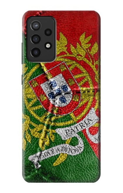 S3300 Portugal Flag Vintage Football Graphic Funda Carcasa Case para Samsung Galaxy A72, Galaxy A72 5G