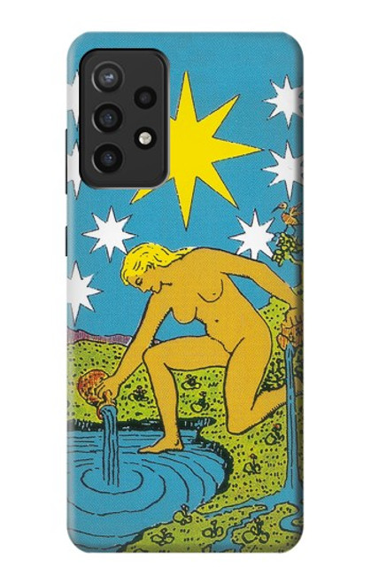 S3744 Tarot Card The Star Funda Carcasa Case para Samsung Galaxy A72, Galaxy A72 5G