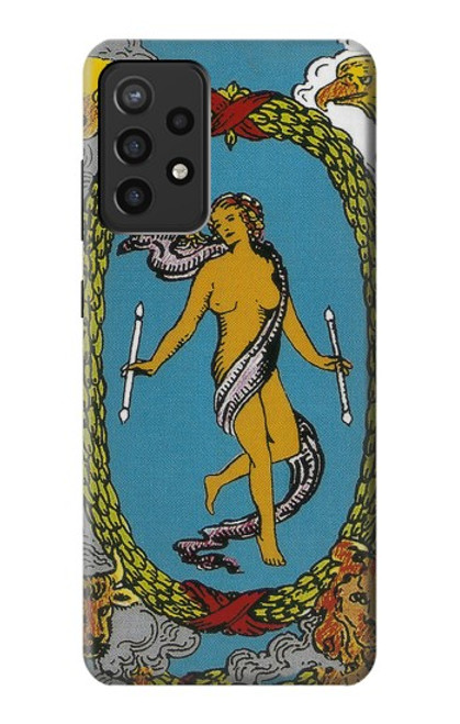 S3746 Tarot Card The World Funda Carcasa Case para Samsung Galaxy A72, Galaxy A72 5G