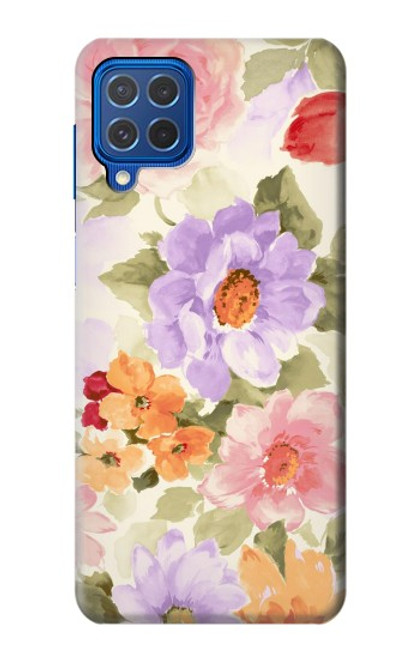 S3035 Sweet Flower Painting Funda Carcasa Case para Samsung Galaxy M62