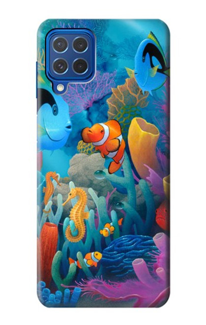 S3227 Underwater World Cartoon Funda Carcasa Case para Samsung Galaxy M62