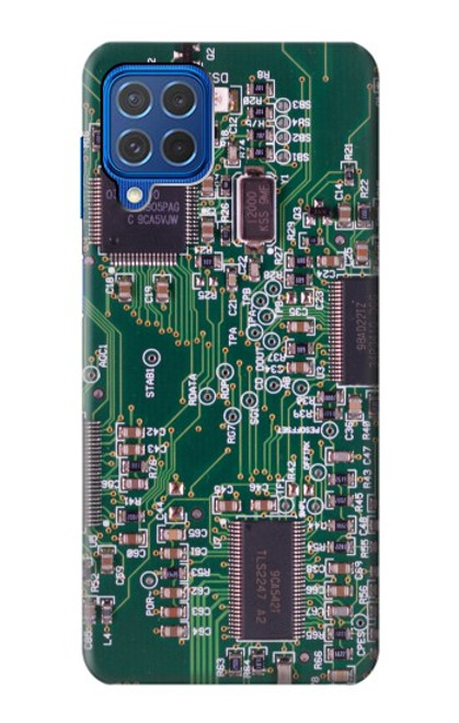 S3519 Electronics Circuit Board Graphic Funda Carcasa Case para Samsung Galaxy M62