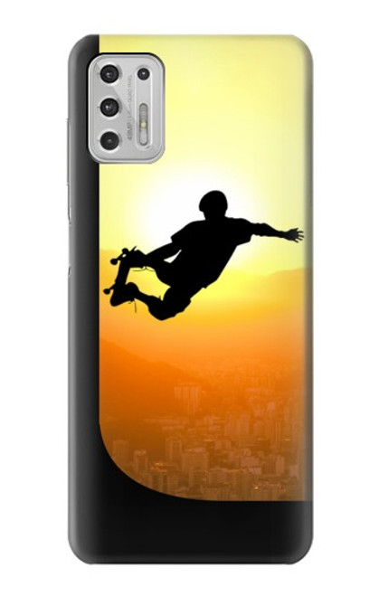 S2676 Extreme Skateboard Sunset Funda Carcasa Case para Motorola Moto G Stylus (2021)