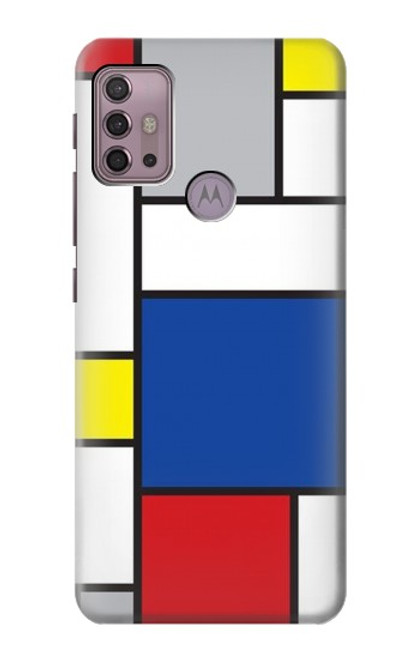 S3536 Modern Art Funda Carcasa Case para Motorola Moto G30, G20, G10