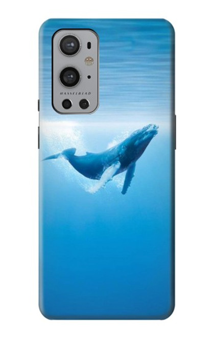 S0843 Blue Whale Funda Carcasa Case para OnePlus 9 Pro