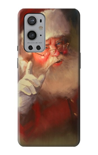 S1144 Xmas Santa Claus Funda Carcasa Case para OnePlus 9 Pro