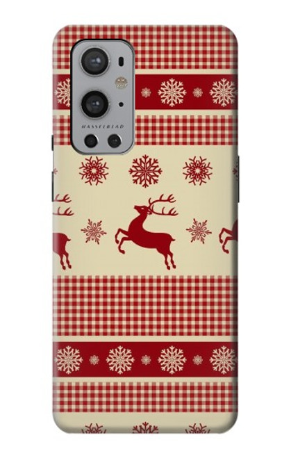 S2310 Christmas Snow Reindeers Funda Carcasa Case para OnePlus 9 Pro