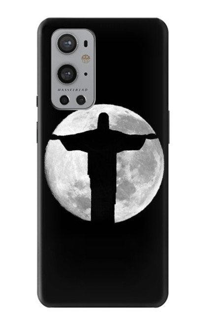 S2511 Jesus Statue Christ Rio de Janeiro Funda Carcasa Case para OnePlus 9 Pro