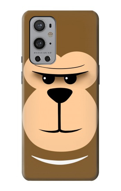 S2721 Cute Grumpy Monkey Cartoon Funda Carcasa Case para OnePlus 9 Pro