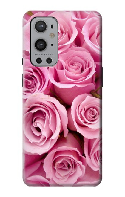 S2943 Pink Rose Funda Carcasa Case para OnePlus 9 Pro