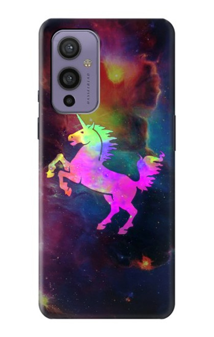 S2486 Rainbow Unicorn Nebula Space Funda Carcasa Case para OnePlus 9