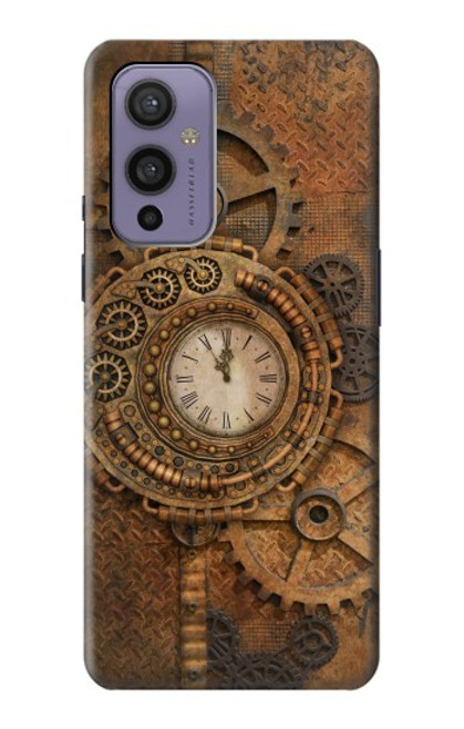 S3401 Clock Gear Steampunk Funda Carcasa Case para OnePlus 9