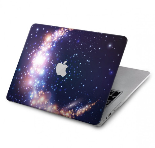 S3324 Crescent Moon Galaxy Funda Carcasa Case para MacBook Pro 15″ - A1707, A1990