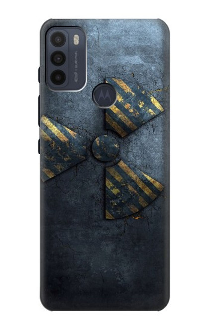 S3438 Danger Radioactive Funda Carcasa Case para Motorola Moto G50