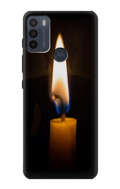 S3530 Buddha Candle Burning Funda Carcasa Case para Motorola Moto G50