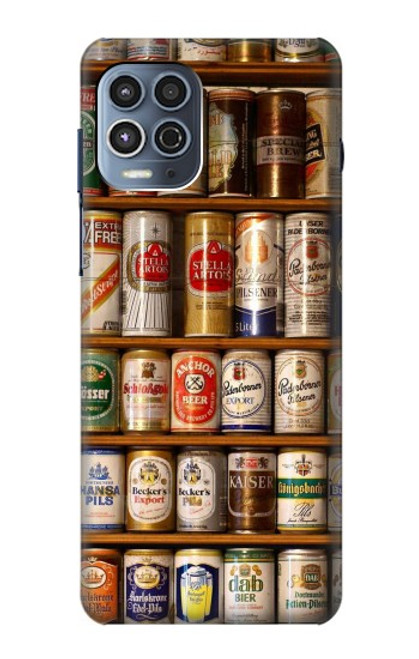 S0983 Beer Cans Collection Funda Carcasa Case para Motorola Moto G100