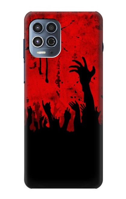S2458 Zombie Hands Funda Carcasa Case para Motorola Moto G100