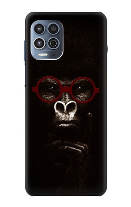 S3529 Thinking Gorilla Funda Carcasa Case para Motorola Moto G100