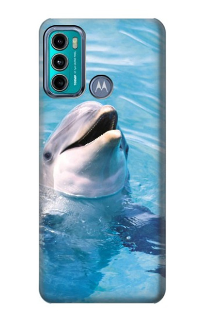 S1291 Dolphin Funda Carcasa Case para Motorola Moto G60, G40 Fusion