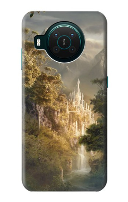 S0408 Fantasy Art Funda Carcasa Case para Nokia X10