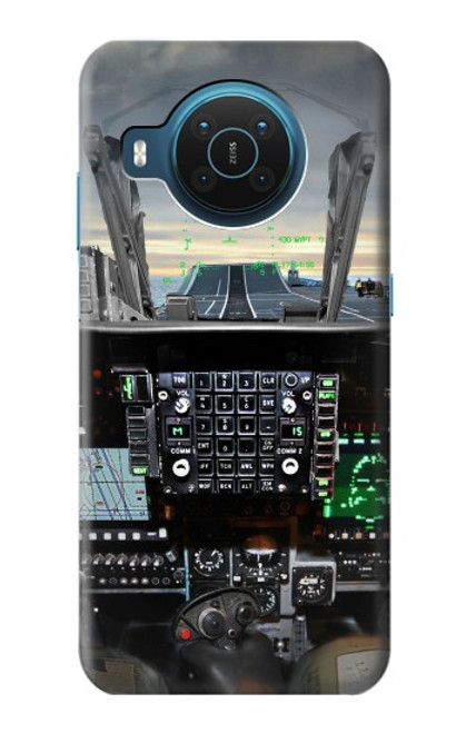 S2435 Fighter Jet Aircraft Cockpit Funda Carcasa Case para Nokia X20