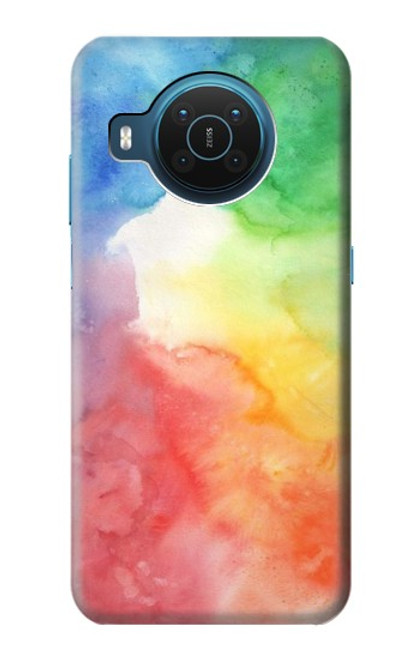 S2945 Colorful Watercolor Funda Carcasa Case para Nokia X20