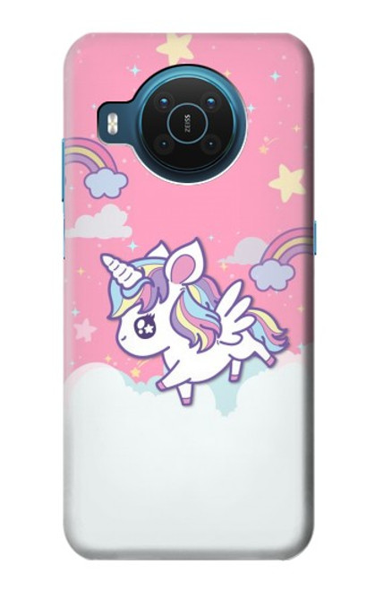 S3518 Unicorn Cartoon Funda Carcasa Case para Nokia X20