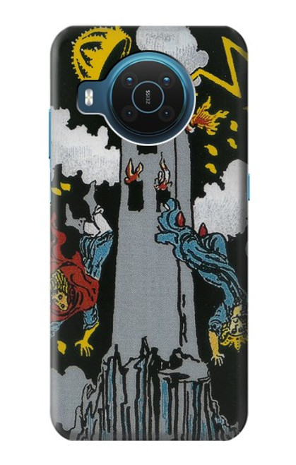 S3745 Tarot Card The Tower Funda Carcasa Case para Nokia X20