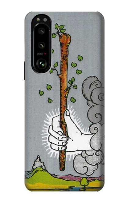 S3723 Tarot Card Age of Wands Funda Carcasa Case para Sony Xperia 5 III