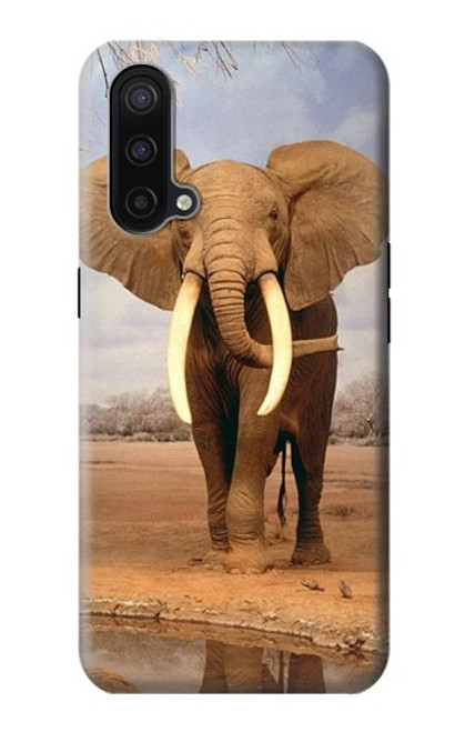 S0310 African Elephant Funda Carcasa Case para OnePlus Nord CE 5G