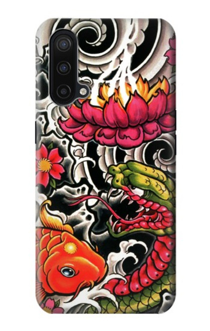 S0605 Yakuza Tattoo Funda Carcasa Case para OnePlus Nord CE 5G