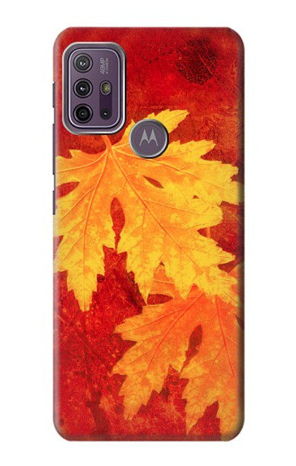 S0479 Maple Leaf Funda Carcasa Case para Motorola Moto G10 Power